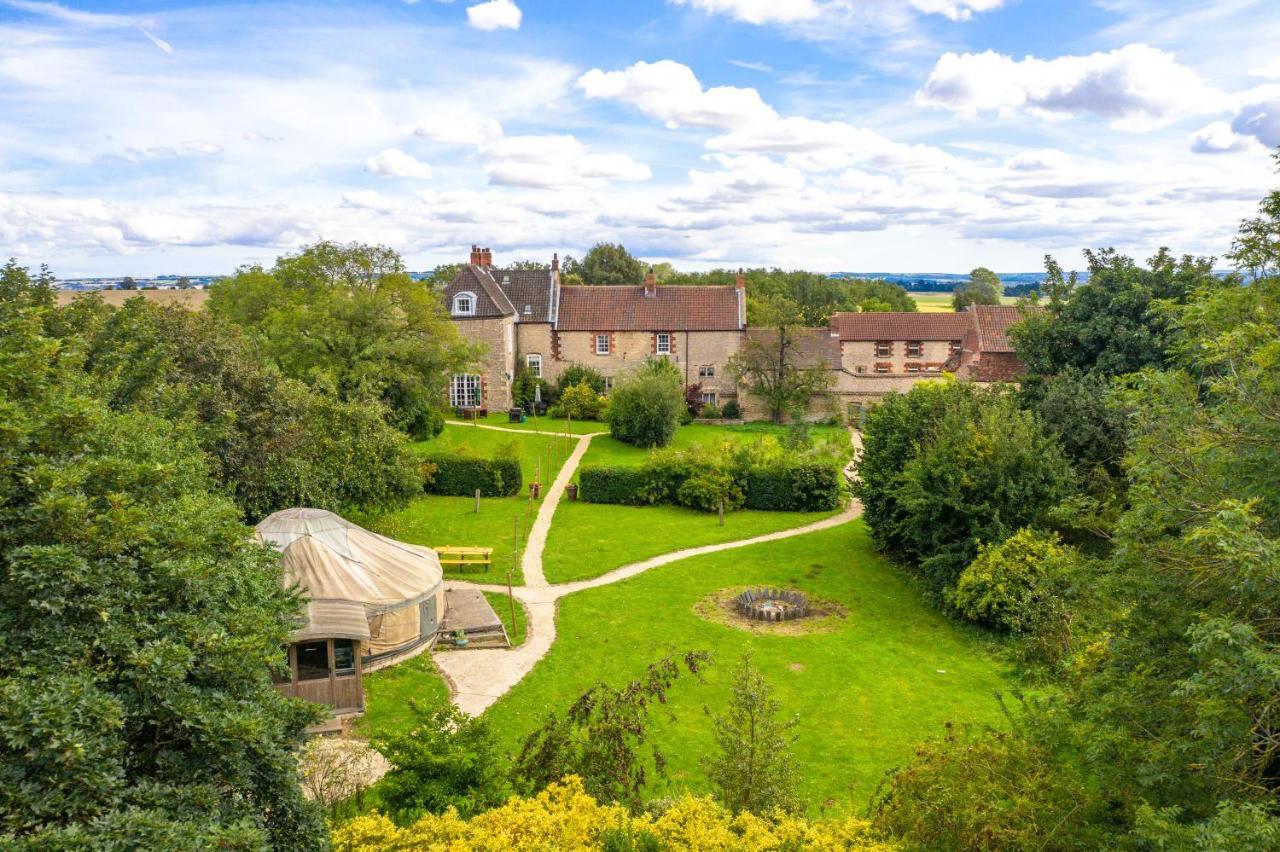 Sawcliffe Manor Country House With Spa, Free Parking, Catering, Self Checkin, Farmstay Скънторп Екстериор снимка